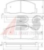 A.B.S. 36701 Brake Pad Set, disc brake